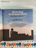 Vintage 1983 Early Bird on Sesame Street Golden Softcover