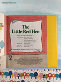 Vintage 1983 Sesame Street Players Present The Little Red Hen Golden Softcover