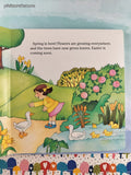 Vintage 1997 My Easter Book Golden Books Board Book Hardcover