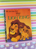 Vintage 1994 Walt Disney's The Lion King Little Golden Book Hardcover