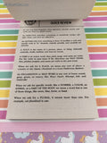 2017 Pokemon Mad Libs Softcover Booklet, Unused