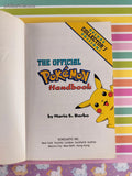 Vintage 1999 The Official Pokemon Handbook Deluxe Collector's Edition Softcover *w/Poster*