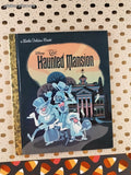 2021 Disney's The Haunted Mansion Little Golden Book Hardcover, Like New