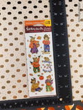Vintage Autumn Fall Scarecrows Stickety-Doo-Da Stickers, 2 Sheets NEW