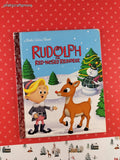 Vintage 1998 Rudolph the Red-Nosed Reindeer Little Golden Book Hardcover