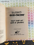 Vintage 1997 1st Printing Don't Ever Get Sick At Granny's #16 Ghosts of Fear Street Softcover