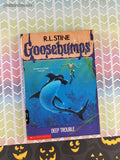 Vintage 1994 Deep Trouble Goosebumps #19 Softcover