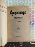Vintage 1992 Monster Blood Goosebumps #3 Softcover
