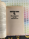 Vintage 1994 Graveyard School: The Skeleton on the Skateboard by Tom B. Stone Softcover, Like New