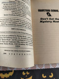 Vintage 1994 1st Printing Graveyard School: Don't Eat the Mystery Meat! by Tom B. Stone Softcover