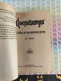 Vintage 1996 1st Printing The Curse of the Creeping Coffin #8 Give Yourself Goosebumps Softcover