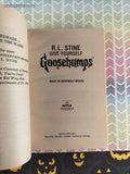 Vintage 1996 1st Printing Night in Werewolf Woods #5 Give Yourself Goosebumps Softcover
