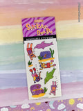 Vintage 1997 Under the Sea Stickety-Doo-Da Removable Stickers, 2 Sheets NEW