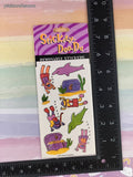 Vintage 1997 Under the Sea Stickety-Doo-Da Removable Stickers, 2 Sheets NEW