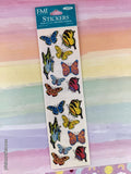 Vintage Frances Meyer FMI Butterflies Stickers, 2 Sheets New & Sealed