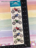 Vintage Frances Meyer FMI Motorcycles Stickers, 2 Sheets New & Sealed