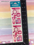Vintage Frances Meyer FMI Glamour Girl Stickers, 2 Sheets New & Sealed