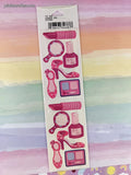 Vintage Frances Meyer FMI Glamour Girl Stickers, 2 Sheets New & Sealed