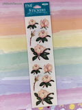Vintage Frances Meyer FMI Pink Magnolia Stickers, 2 Sheets New & Sealed