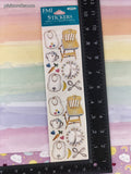 Vintage Frances Meyer FMI Yummy Baby Stickers, 2 Sheets New & Sealed