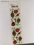 Vintage Frances Meyer FMI Christmas Deck the Halls Stickers, 2 Sheets New & Sealed