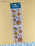 Vintage Frances Meyer FMI Halloween Punkin Patch Stickers, 2 Sheets New & Sealed