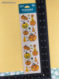 Vintage Frances Meyer FMI Halloween Punkin Patch Stickers, 2 Sheets New & Sealed