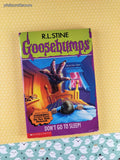 Vintage 1997 1st Printing Don't Go to Sleep! Goosebumps #54 Softcover *w/Trading Cards*