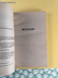 Vintage 1997 1st Printing Don't Go to Sleep! Goosebumps #54 Softcover *w/Trading Cards*
