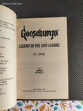 Vintage 1996 1st Printing Legend of the Lost Legend Goosebumps #47 Softcover