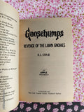 Vintage 1995 1st Printing Revenge of the Lawn Gnomes Goosebumps #34 Softcover
