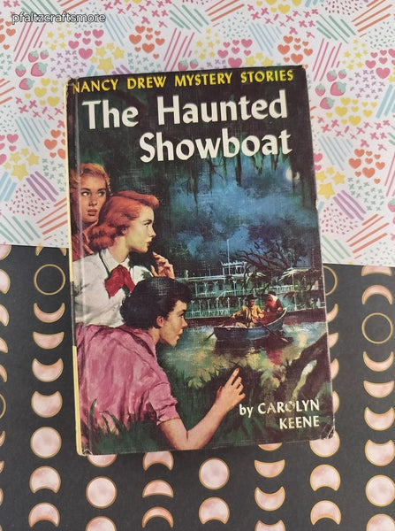 Vintage 1957 Nancy Drew Mystery Stories: The Haunted Showboat Hardcover