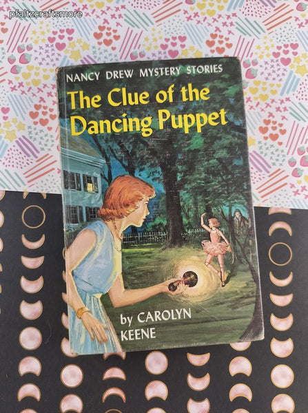 Vintage 1962 Nancy Drew Mystery Stories: The Clue of the Dancing Puppet Hardcover