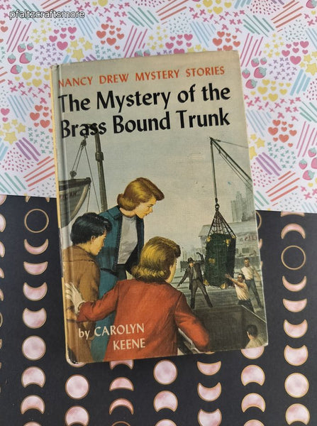 Vintage 1940 Nancy Drew Mystery Stories: The Mystery of the Brass Bound Trunk Hardcover