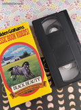 Vintage Golden Grahams Classic Book Videos! Black Beauty VHS Tape