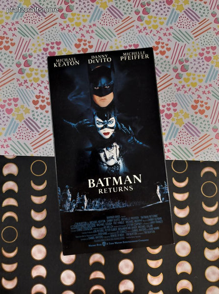 Vintage 1992 Batman Returns Warner Brothers VHS Tape