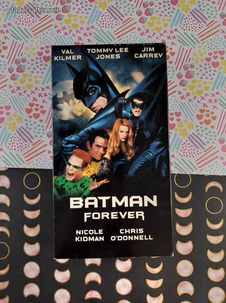 Vintage 1995 Batman Forever Warner Brothers VHS Tape