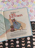 Vintage 1977 1st Printing Tell-A-Tale Book, Walt Disney's the Rescuers Hardcover