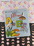 Vintage 1977 1st Printing Tell-A-Tale Book, Walt Disney's the Rescuers Hardcover