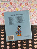 Vintage 1988 1st Printing Tell-A-Tale Book, Walt Disney's DuckTales Silver Dollars for Uncle Scrooge Hardcover