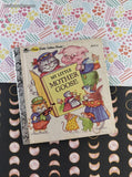 Vintage 1981 First Little Golden Book, My Little Mother Goose, Hardcover