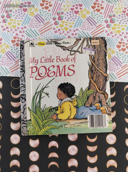 Vintage 1983 First Little Golden Book, My Little Book of Poems, Hardcover