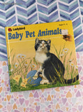 Vintage 1988 Ladybird Books Baby Pet Animals Hardcover