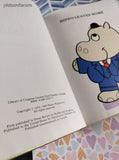 Vintage 1982 Hippo Leaves Home by Roger Hargreaves Hardcover, Oversized Book