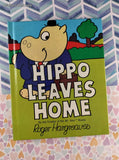 Vintage 1982 Hippo Leaves Home by Roger Hargreaves Hardcover, Oversized Book