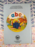 Vintage 1985 My First Rhyming Picture ABC Hardcover, Oversized Book