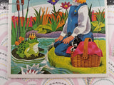 Vintage Whitman Nature Fun Cardboard Frame-Tray Puzzle, Nice & Clean
