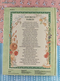 Vintage 1987 Favorite Fables Illustrated by Jane Harvey Hardcover