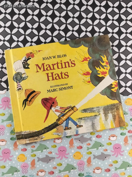 Vintage 1984 Martin's Hats by Marc Simont Children's Choice Hardcover