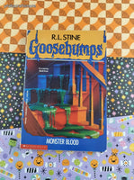 Vintage 1990's R.L. Stine Goosebumps (Unnumbered) 2nd Print Monster Blood Softcover